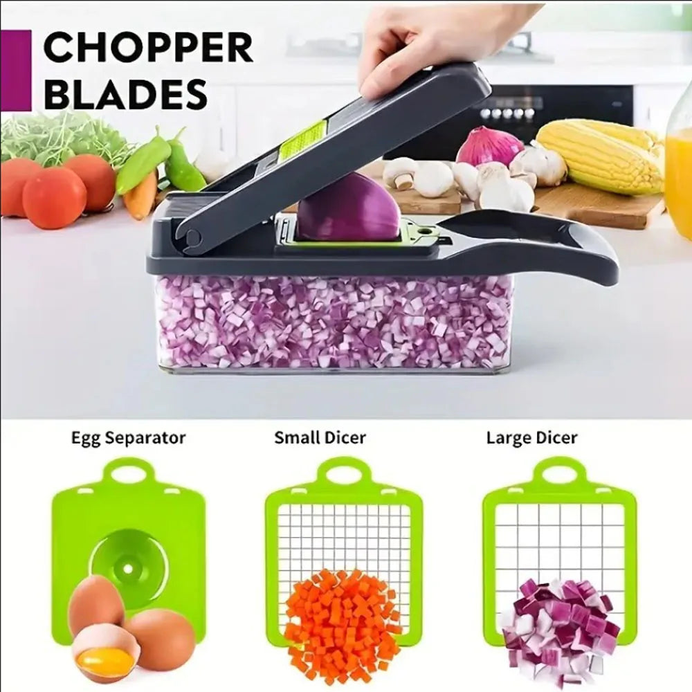 Slicery 16-in-1 Vegetable Chopper — The Only Kitchen Tool You Need