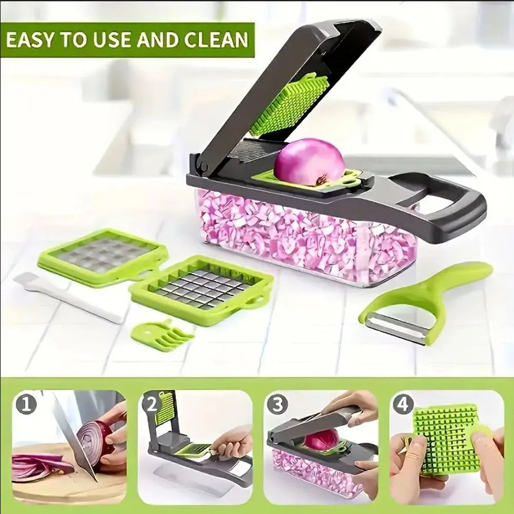 Slicery 16-in-1 Vegetable Chopper — The Only Kitchen Tool You Need